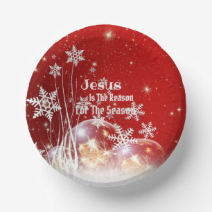 Jésus est la raison de la fête de Noël Assiette en