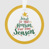 Jésus est la raison de la saison (devant)