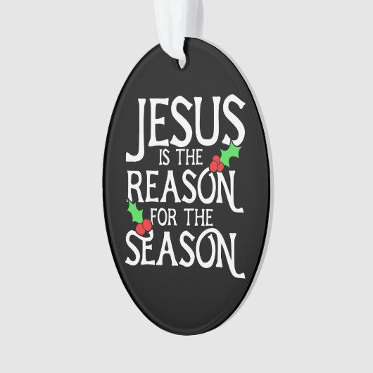 Jésus est la raison de la saison (devant)