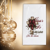 "Jésus est la raison de la saison" Sac cadeau