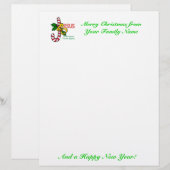 Jésus est la raison de Noël Lettre papier (Devant / Derrière)