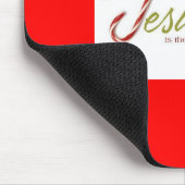 Jésus est la raison du tapis de souris de saison (Coin)