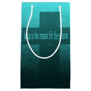 Jésus est la raison… Sac de cadeau - petit,