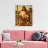 Jésus est la toile murale Shephard #2™ LDS (Insitu(Salon))