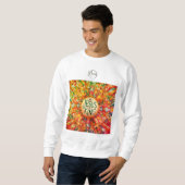Jésus est le roi sweatshirt (Devant entier)