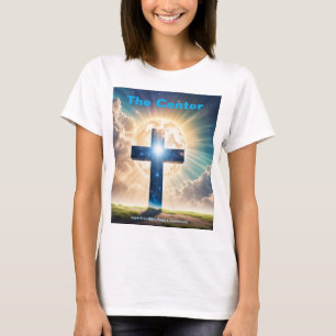 Jésus est le T-shirt féminin de la Croix du Centre