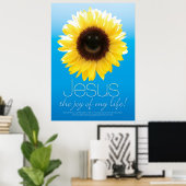 JÉSUS EST MA JOIE - Affiches religieuses chrétienn (Bureau à domicile)