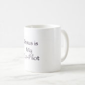 Jésus est ma tasse de copilote (Devant droit)