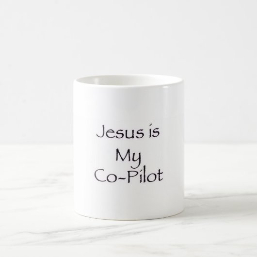 Jésus est ma tasse de copilote (Centre)