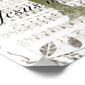 Jésus est mon affiche papillon (Coin)