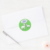 Jésus est mon autocollant de berger (Enveloppe)