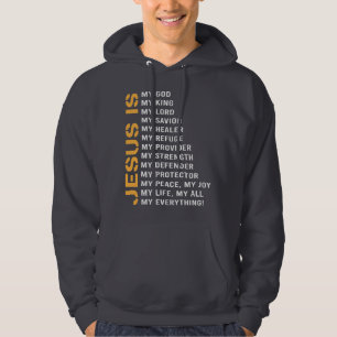 Jésus est mon Dieu Sweat - shirts à capuche des 