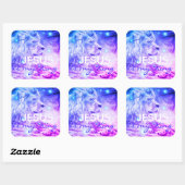 Jésus est mon roi | Sticker Lion de la foi chrétie (Feuille)