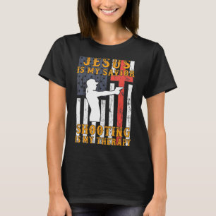 Jésus Est Mon Sauveur Tir Est Mon Sweat - shirt à