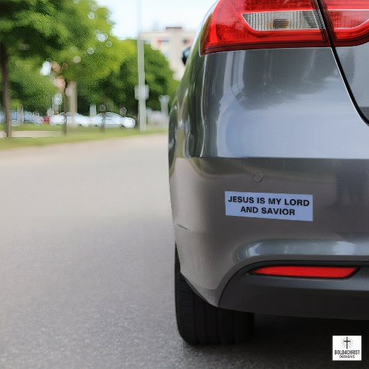 "Jésus Est Mon Seigneur Et Mon Sauveur" Sticker