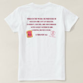 Jésus Est Mon T-Shirt De Jam (Design dos)