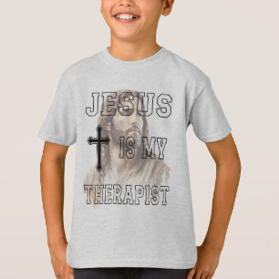Jésus Est Mon Thérapeute T-shirt Classique