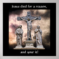 Jésus Est Mort Pour Une Raison Poster