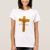 Jésus est notre Sauveur - T-shirt personnalisable (Devant)