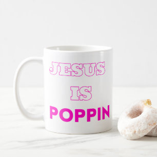 Jésus est Poppin Classic Mug version 2