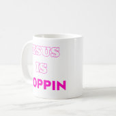 Jésus est Poppin Classic Mug version 2 (Devant gauche)