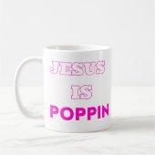 Jésus est Poppin Classic Mug version 2 (Gauche)