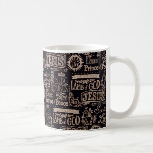 Jésus est roi des rois Mug (Droite)
