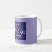 Jésus Est Sauveur Pale Lavender Coffee Mug (Devant droit)