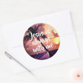Jésus Est Toujours Avec Moi | Stickers Inspiration (Enveloppe)