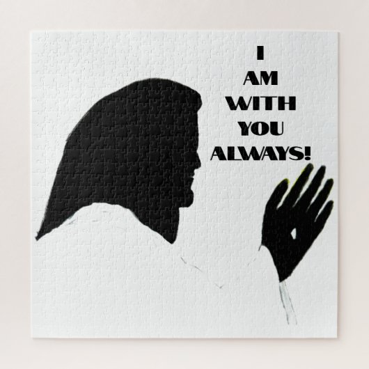 JESUS EST TOUJOURS AVEC VOUS puzzle (Vertical)