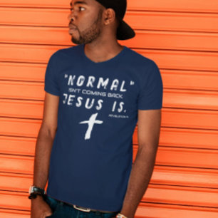 Jésus est un T-shirt de dos