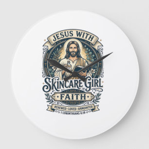 Jesus Estheetica Huidverzorging Vintage T-shirt Ch Grote Klok