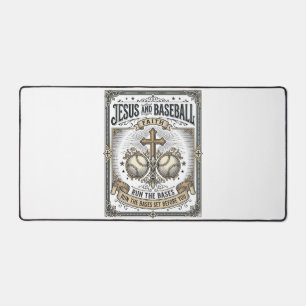 Jésus et baseball Christianisme vintage