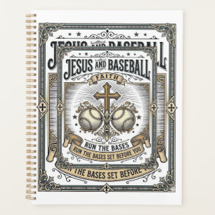 Jésus et baseball Christianisme vintage