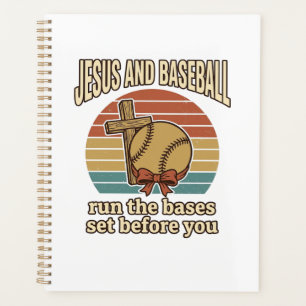 Jésus et Baseball Vintage Chemise Chrétienne