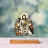Jésus et Chats Vintage (Neutre)