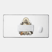 Jésus et Chats Vintage (Clavier et souris)