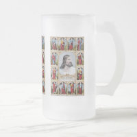 Jésus et la tasse d'apôtres