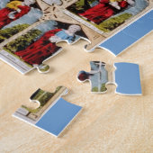 Jésus et le puzzle d'apôtres (Côté)