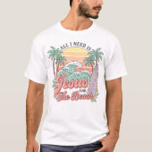 Jesus et le T-shirt de plage (Devant)