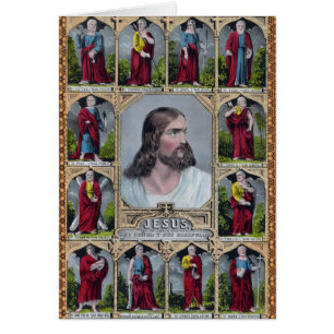 Jésus et les 12 apôtres