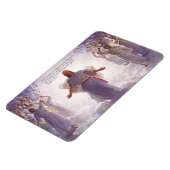 Jésus et ses Anges 1 Magnet Premium (Côté Gauche)