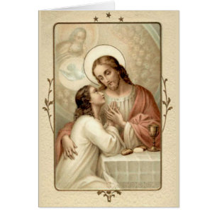 Jésus et St John la prière d'apôtre religieuse