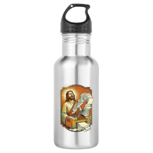 Jesus Excel-blad afdrukken 50 lege pagina's kantoo Waterfles