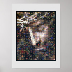 Jesus Face Agrainofmustardseed.com Poster