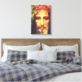 Jesus Face Canvas Afdruk (Insitu (Slaapkamer))