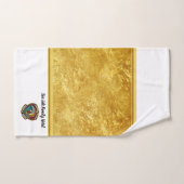 Jésus faisant du surf apporte une inspiration plei (Serviette à main)
