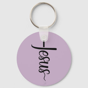 Jesus Faith Cross Sleutelhanger