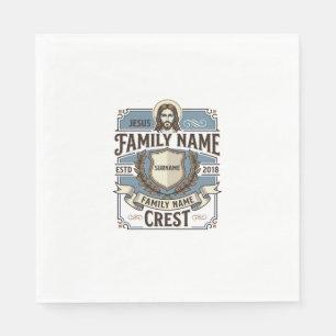 Jesus familienaam Crest Jesus familienaam Crest Ch Servet
