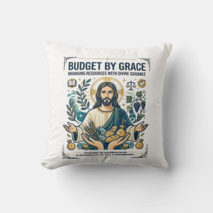 Jesus Financiële Vrede Schuld Vrij Reis T-shirt Ch Kussen